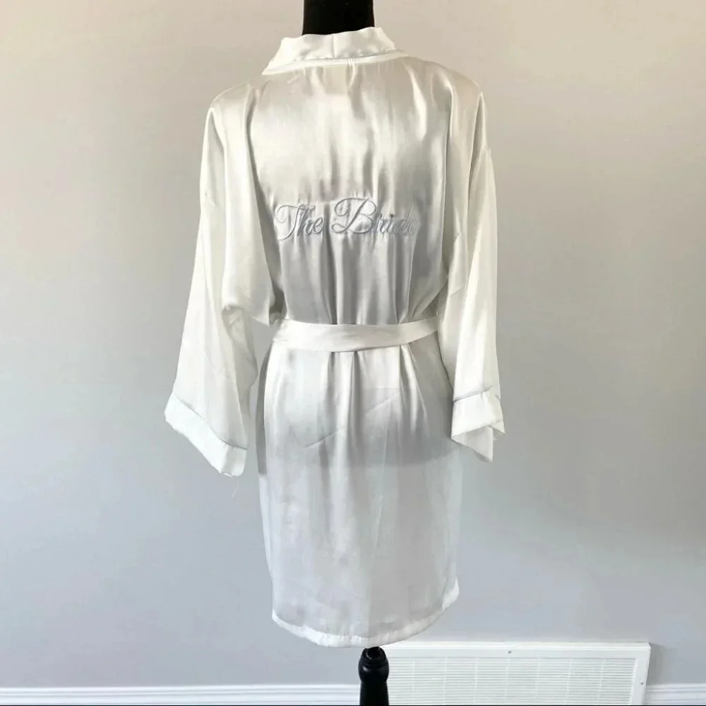 BLOOM BY JONQUIL The Bride Satin Wrap With Crystal
